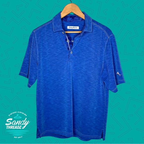 Tommy Bahama Island Zone Polo Shirt - Picture 3 of 6
